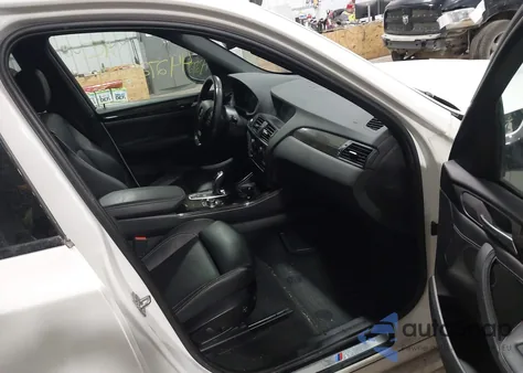 2012 BMW X3 xDrive35I из США, поврежденный, VIN 5UXWX7C58CL737678